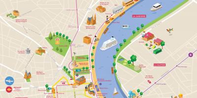 Bordeaux mappa visite turistiche