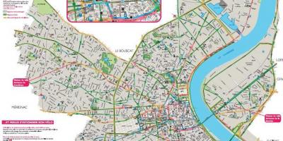 Mappa di Bordeaux moto